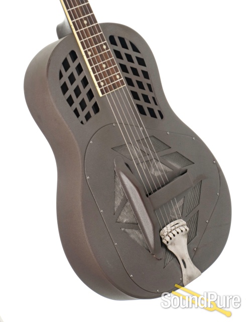 National Polychrome Resonator Guitar #393 - Used — image 8
