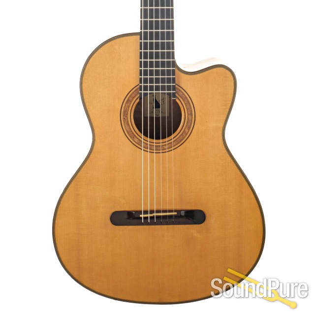 Masakazu Okita Crossover Nylon Acoustic Guitar - Used — image 1