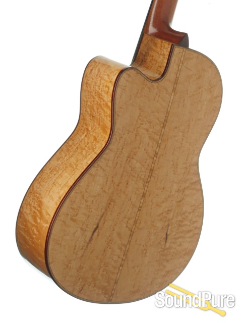 Masakazu Okita Crossover Nylon Acoustic Guitar - Used — image 6