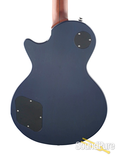 Tuttle Carve Top Standard 2.0 Trans Blue Guitar #11 - Used — image 5