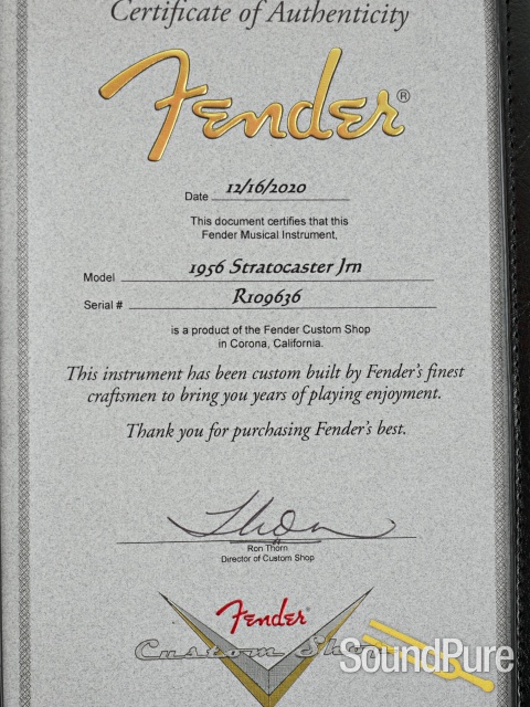 Fender Custom Shop 56 Strat Journeyman Relic #R109636 - Used — image 4
