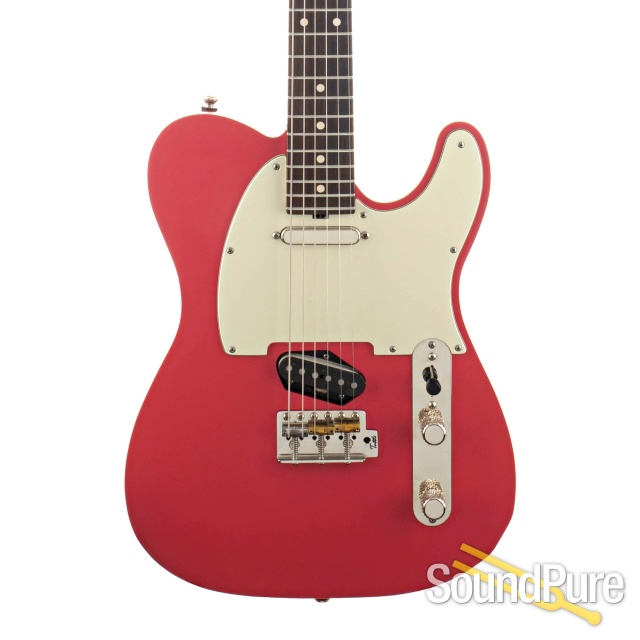 Tuttle Tuned ST Bound Fiesta Red Electric Guitar #513 - Used — image 1