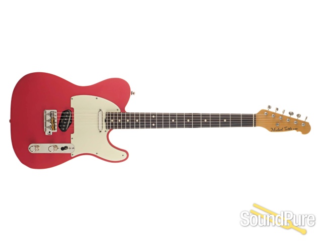 Tuttle Tuned ST Bound Fiesta Red Electric Guitar #513 - Used — image 2