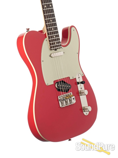 Tuttle Tuned ST Bound Fiesta Red Electric Guitar #513 - Used — image 5