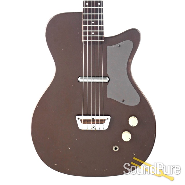 1958 Silvertone U-1 Copper Electric Guitar #948 - Used — image 1