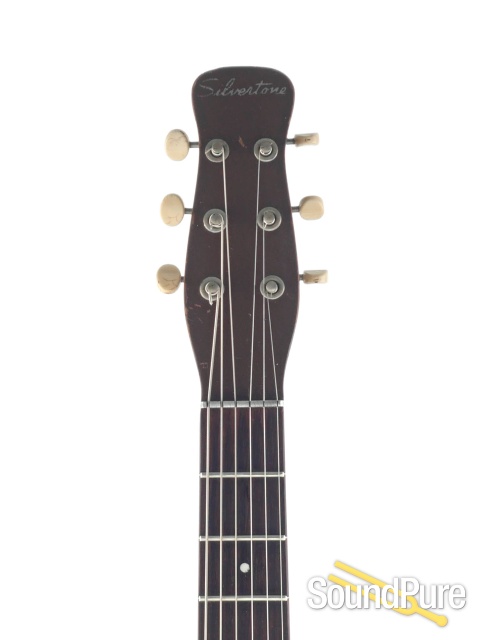 1958 Silvertone U-1 Copper Electric Guitar #948 - Used — image 4