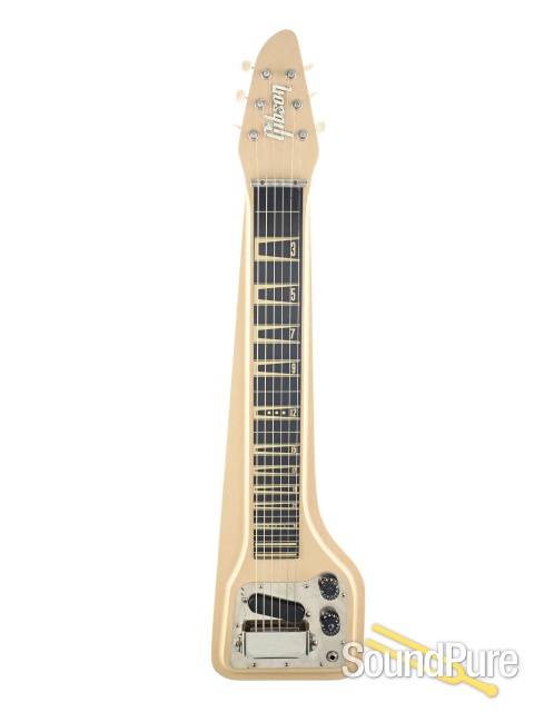 Gibson Skylark White Crinkle Lap Steel - Used — image 1
