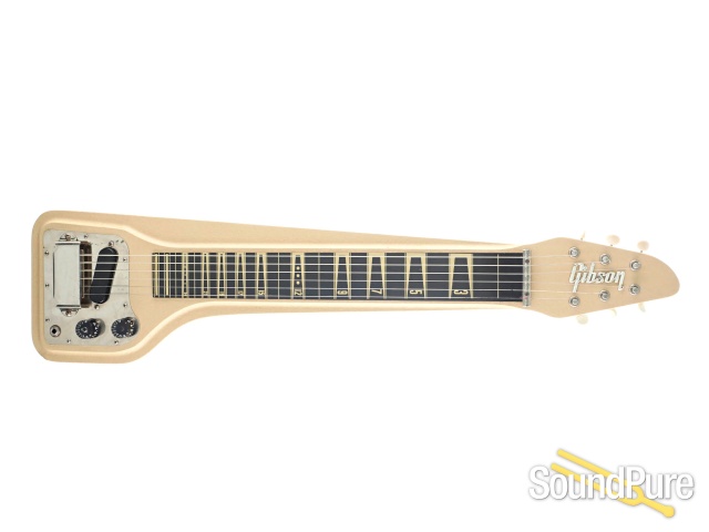 Gibson Skylark White Crinkle Lap Steel - Used — image 3