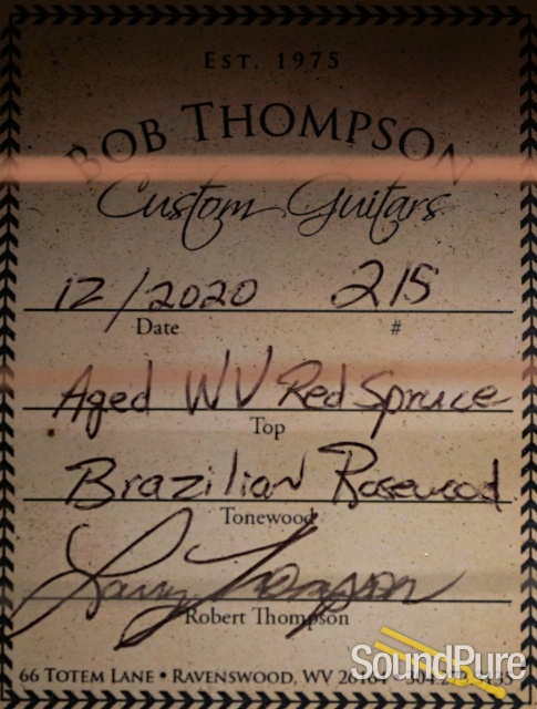 Bob Thompson D45 Guitar #215 - Used — image 8