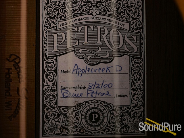 Petros Applecreek D Guitar #32081 - Used — image 8