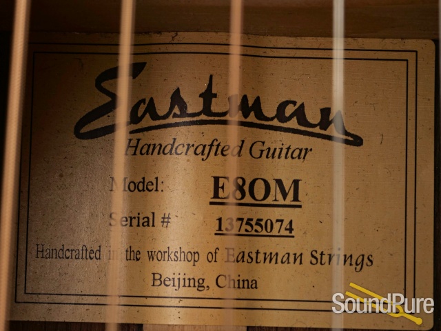 Eastman E8-OM Guitar #13755074 - Used — image 8