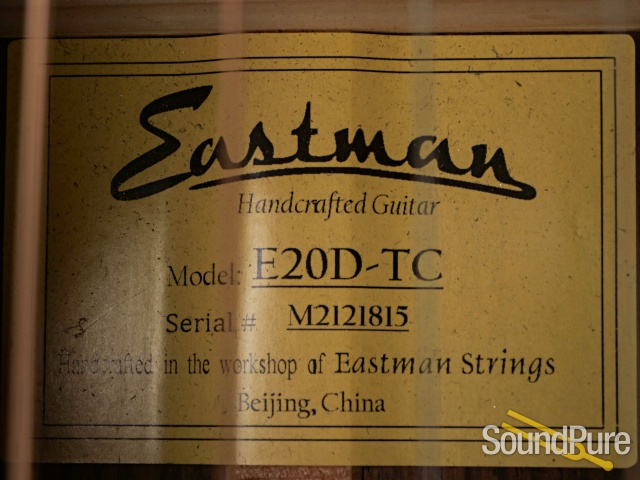 Eastman E20D-TC Guitar  #M2121815 - Used — image 8