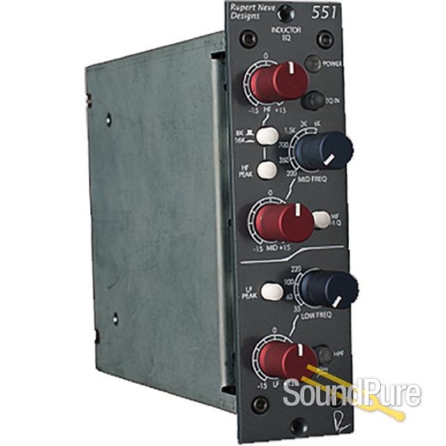 Rupert Neve Designs 551 500-Series Inductor EQ - Demo — image 2