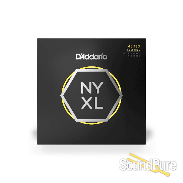 D'Addario NYXL 45-130 Multi-Scale 5-String Bass Strings