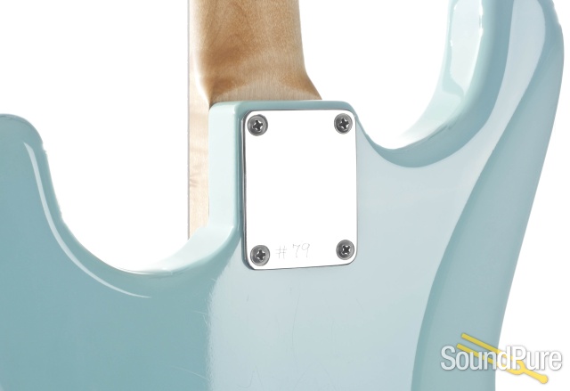 Michael Tuttle Custom Classic S Daphne Blue #79 - Used — image 2