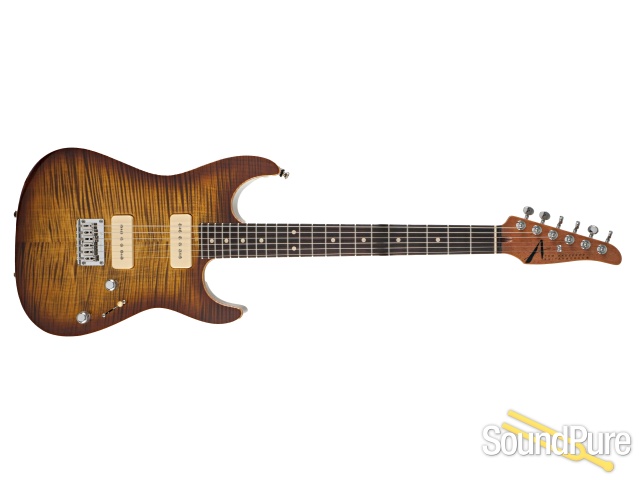 Anderson Cobra S Hollow Light Tiger Eye Guitar #11-28-25P — image 4