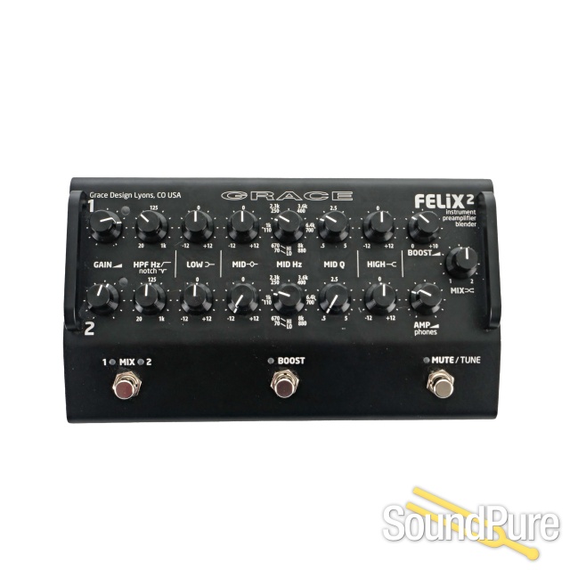 Grace Design FELiX2 Instrument Preamplifier (Black) - Used — image 1