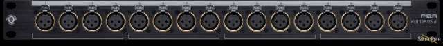 Black Lion PBR XLR 16F DSub