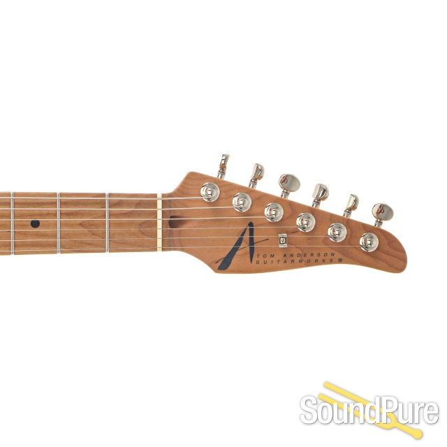 Anderson Icon Classic DW In-Distress Black Guitar #12-15-25A — image 8