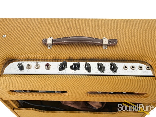 Fender '57 Twin-Amp (5E8A) Reissue Combo #A B 021883 - Used — image 5