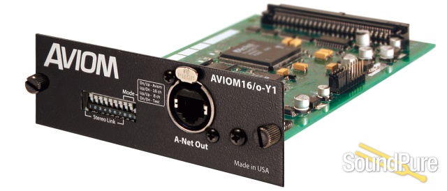 Aviom 16/o-Y1 A-Net Card