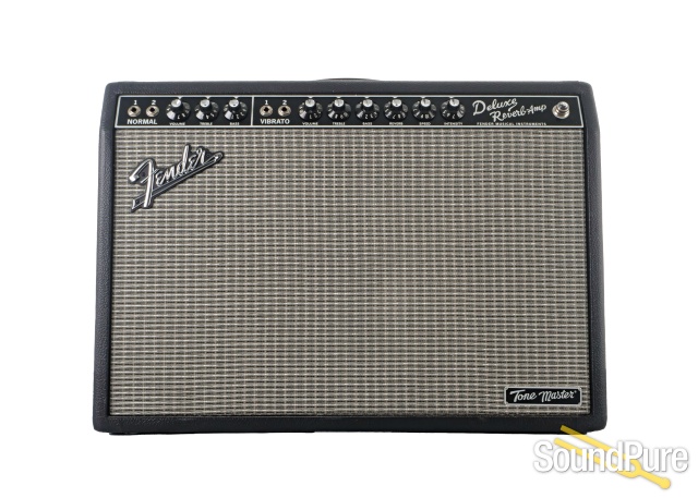 Fender Tone Master Deluxe Reverb Combo Amp #B-819274 - Used — image 1