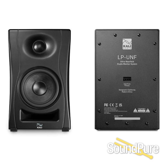 Kali Audio LP-UNF Ultra-Nearfield Studio Monitor Pair Black — image 3