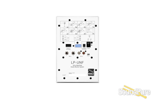 Kali Audio LP-UNF Ultra-Nearfield Studio Monitor Pair White — image 7