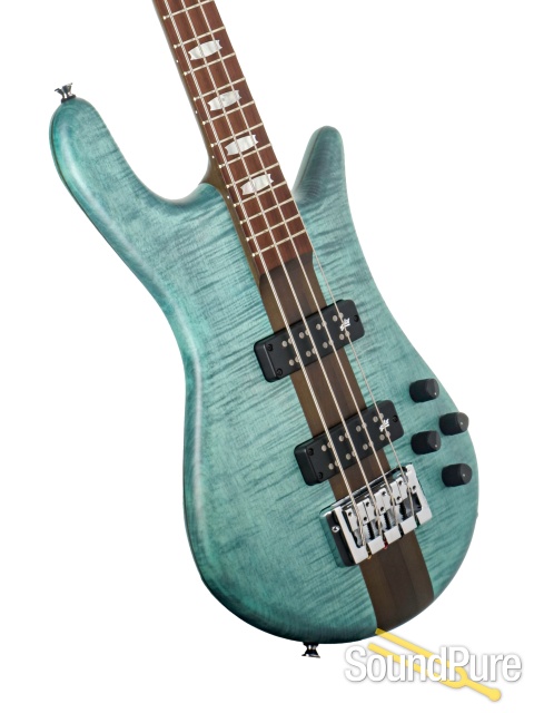 Spector Euro 4 LT Turquoise Tide Matte Bass #NB23114 — image 3