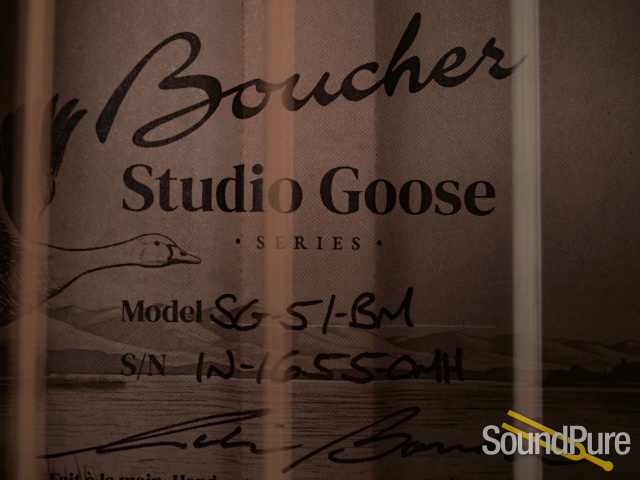 Boucher SG-51-BM Guitar #IN-1655-OMH — image 8