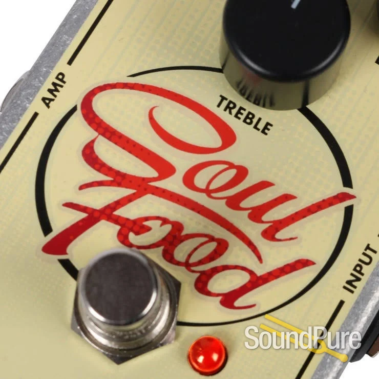 Electro-Harmonix Soul Food Transparent Overdrive Pedal | Soundpure.com