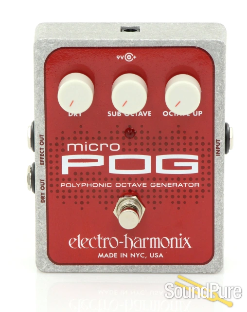 Electro-Harmonix Micro POG Polyphonic Octave Generator Pedal — image 1