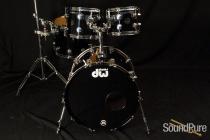 DW  Drums Piano Black 4pc Drum Shell Pack (Used) DW  Drums Piano Black 4pc Drum Shell Pack (Used)