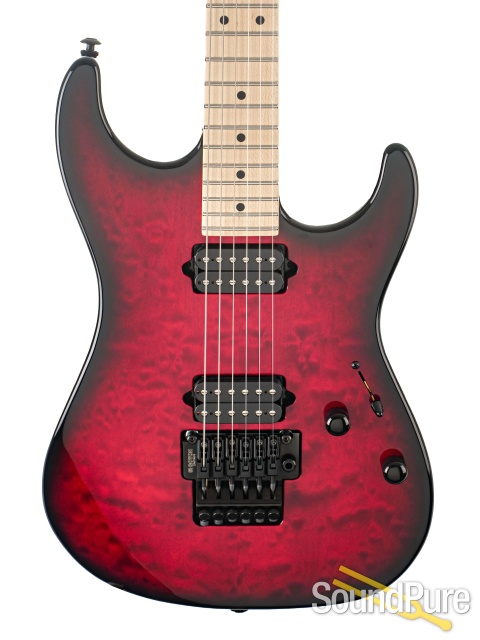 Suhr Standard Trans Red Thin Burst Guitar #89244