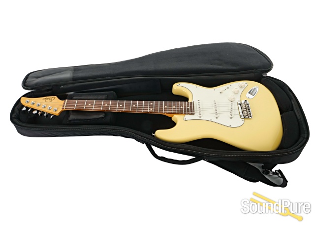 Suhr Classic S Vintage Yellow Guitar #JS0Y9X - Used — image 5