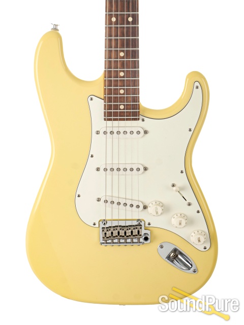 Suhr Classic S Vintage Yellow Guitar #JS0Y9X - Used — image 7