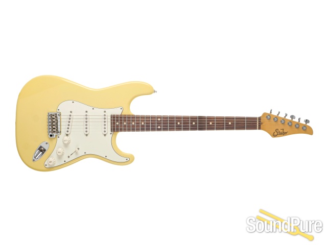 Suhr Classic S Vintage Yellow Guitar #JS0Y9X - Used — image 12