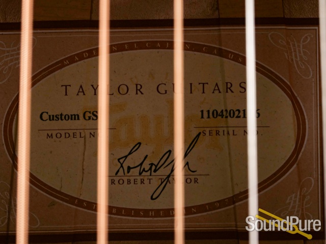 Taylor Custom GS Guitar #1104202116 - Used — image 6