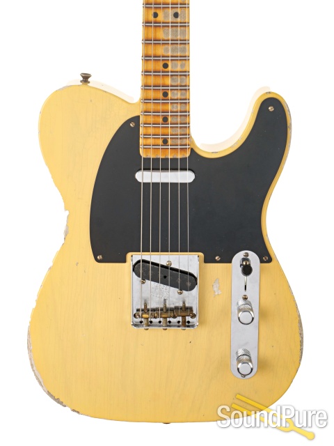 Fender CS '52 Telecaster Relic Guitar #R122933 - Used — image 1