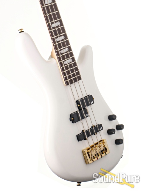 Spector Icon NS2B White Gloss 4 String Bass #CI25110140 — image 2
