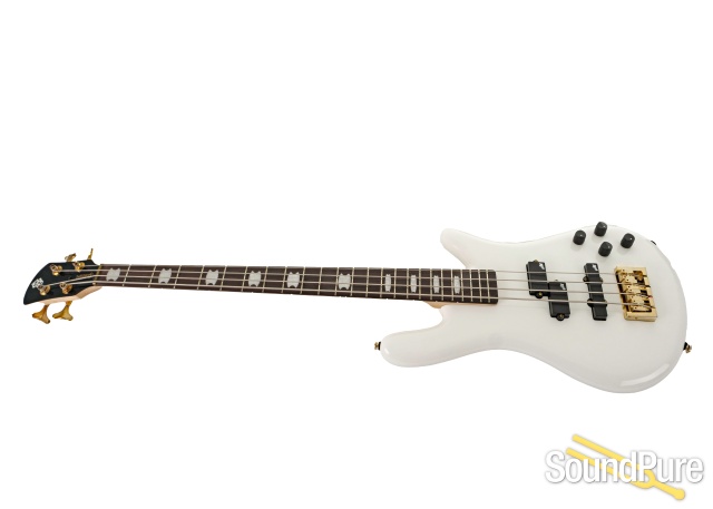 Spector Icon NS2B White Gloss 4 String Bass #CI25110140 — image 4