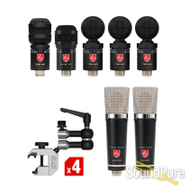 Lauten Audio 7pc Large Diaphragm Drum Mic Bundle