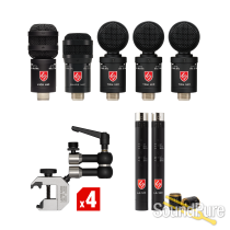 Lauten Audio 7pc Small Diaphragm Drum Mic Bundle