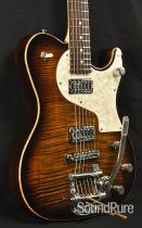 Melancon Cajun Gentleman Tiger Eye Burst Semi-Hollow Guitar Melancon Cajun Gentleman Tiger Eye Burst Semi-Hollow Guitar