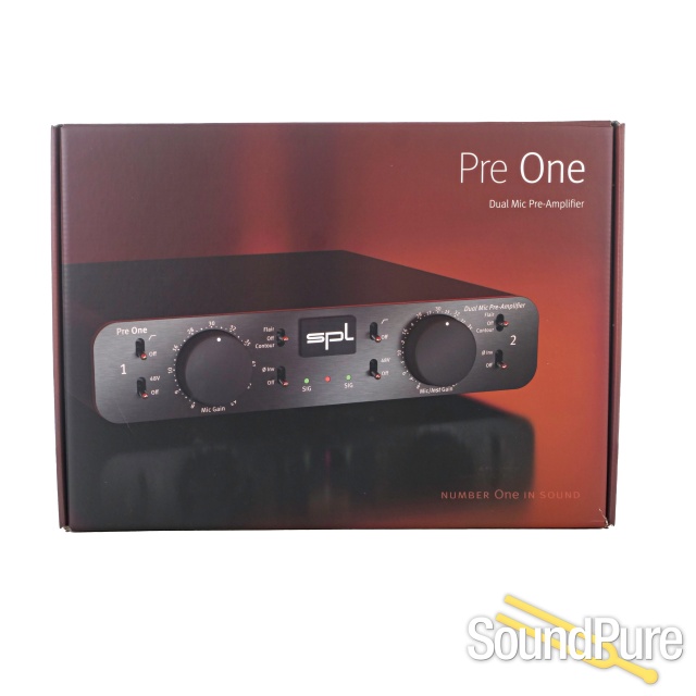 SPL Pre One Dual Channel Mic Preamp - Used — image 2
