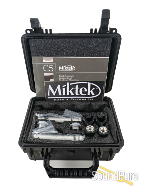 Miktek C5MP Small Diaphragm Condenser Matched Pair - Used — image 2