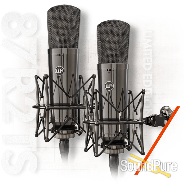 Warm Audio WA87 R2 TS Titanium Stereo Pair — image 1