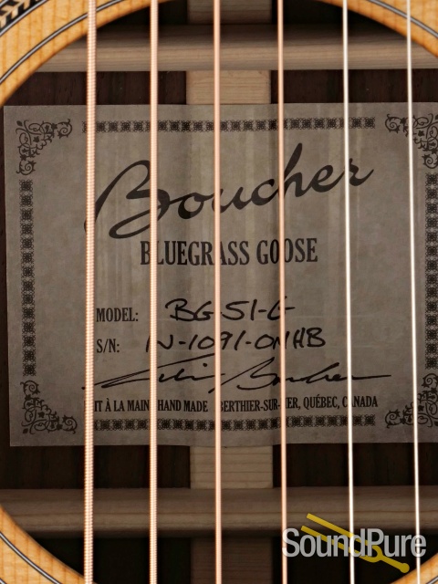 Boucher BG-51-G Guitar #IN-1091-OMHB — image 8