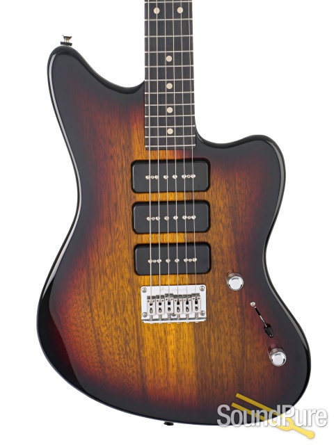 Anderson Raven Superbird 3 Color Burst Guitar #02-03-26A — image 1