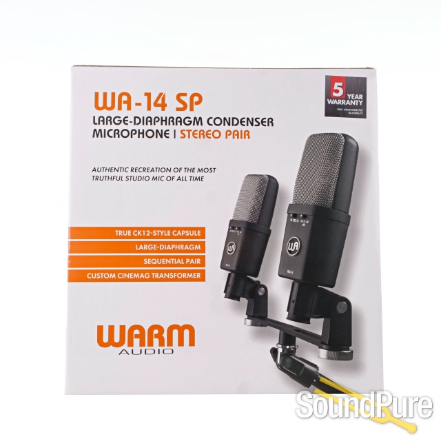 Warm Audio WA-14SP Stereo Pair - Used — image 3